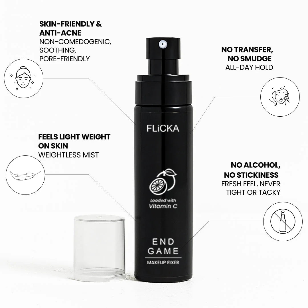 End Game Makeup Fixer – The Ultimate Vitamin C-Infused Setting Spray