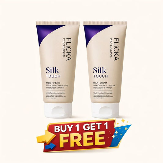 Flicka Silk Touch Milk Cream – Moisturizer & Primer | Buy 1 Get 1 Free