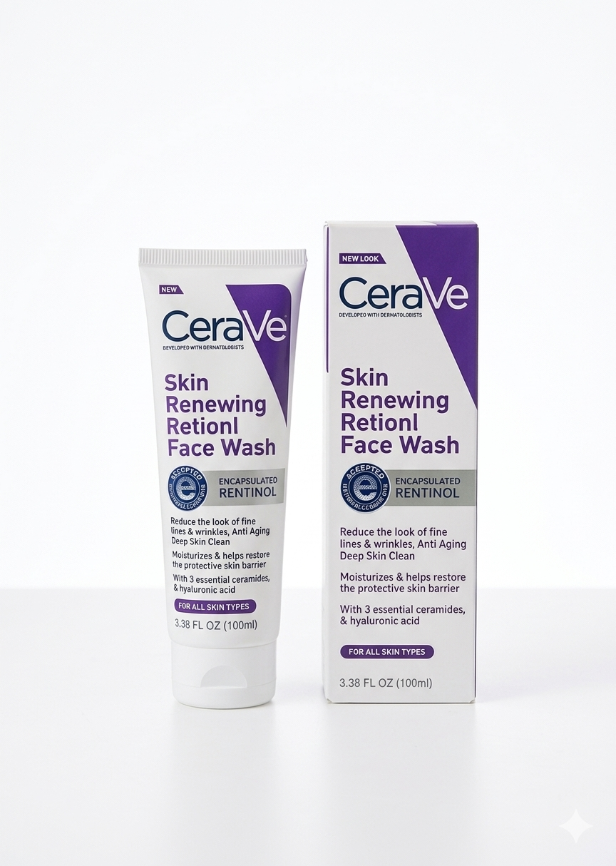 CeraVe Skin Renewing Retinol Face Wash